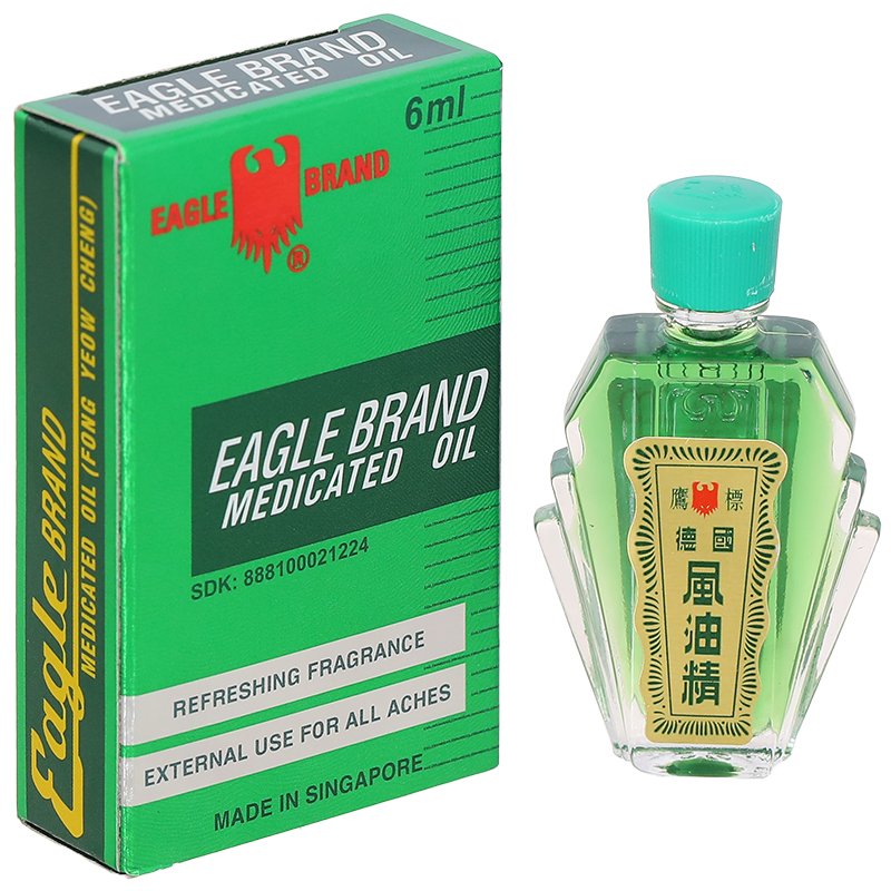 Dầu gió xanh Con Ó chai 24ml - 41